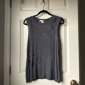 Gray Tank Top